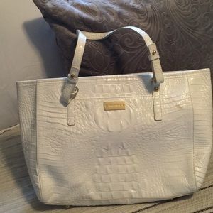 White handbag